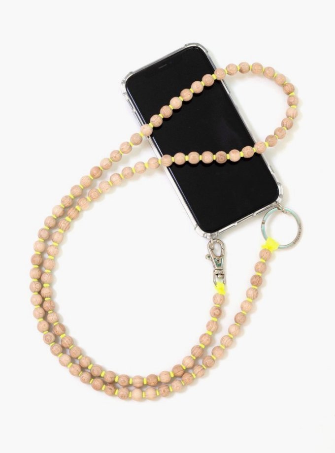 Necklace for Phone Nature Neonyellow