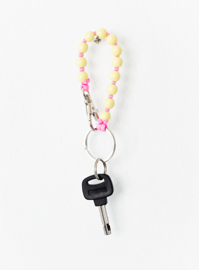 Keyholder Short Pastellyellow Pink