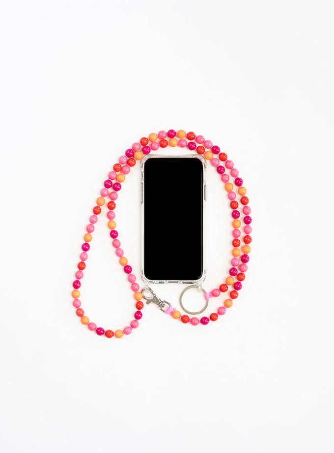 Necklace for Phone Pinkmix
