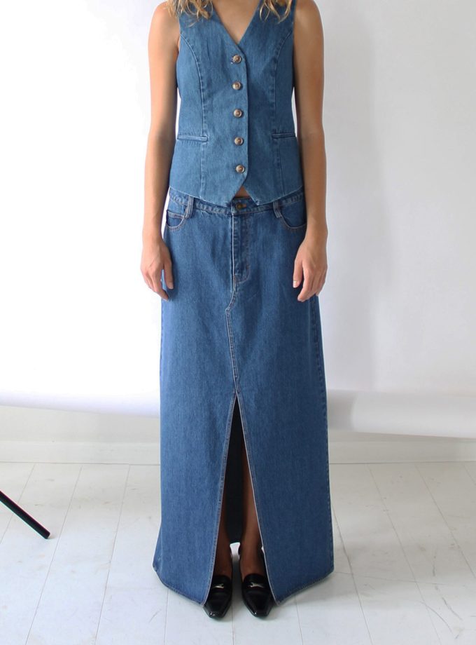 Miles Vest 70s Denim