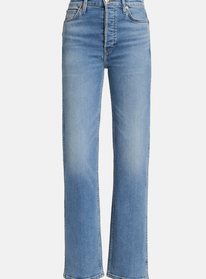 90s High Rise Loose Rio Fade