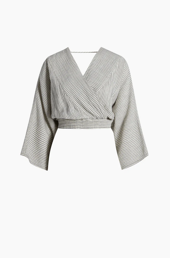 Striped Linen Blouse