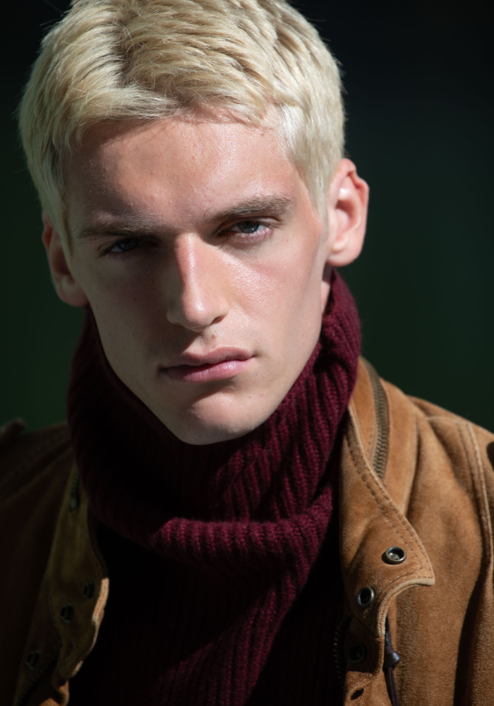 Plum Cashmere Collar - Image 2