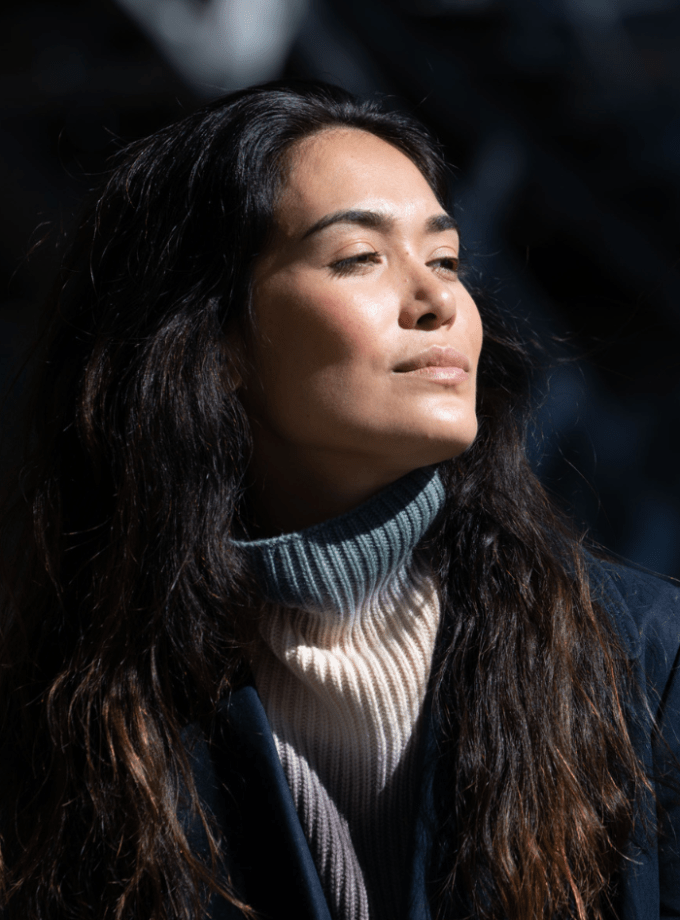 Deep DIY Storm Cashmere Collar