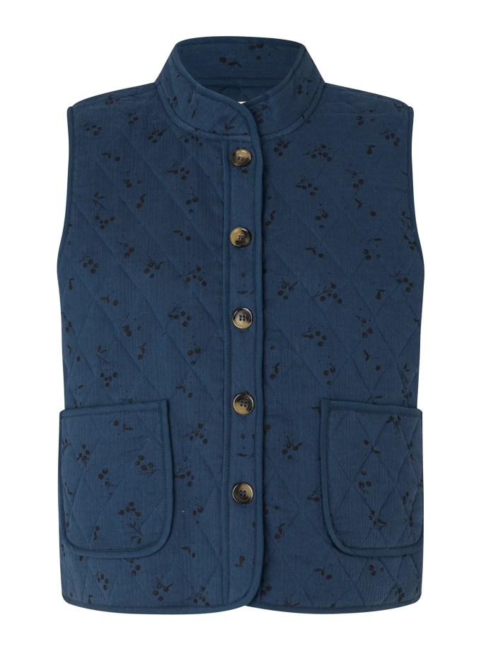 Caro Vest Dark Blue