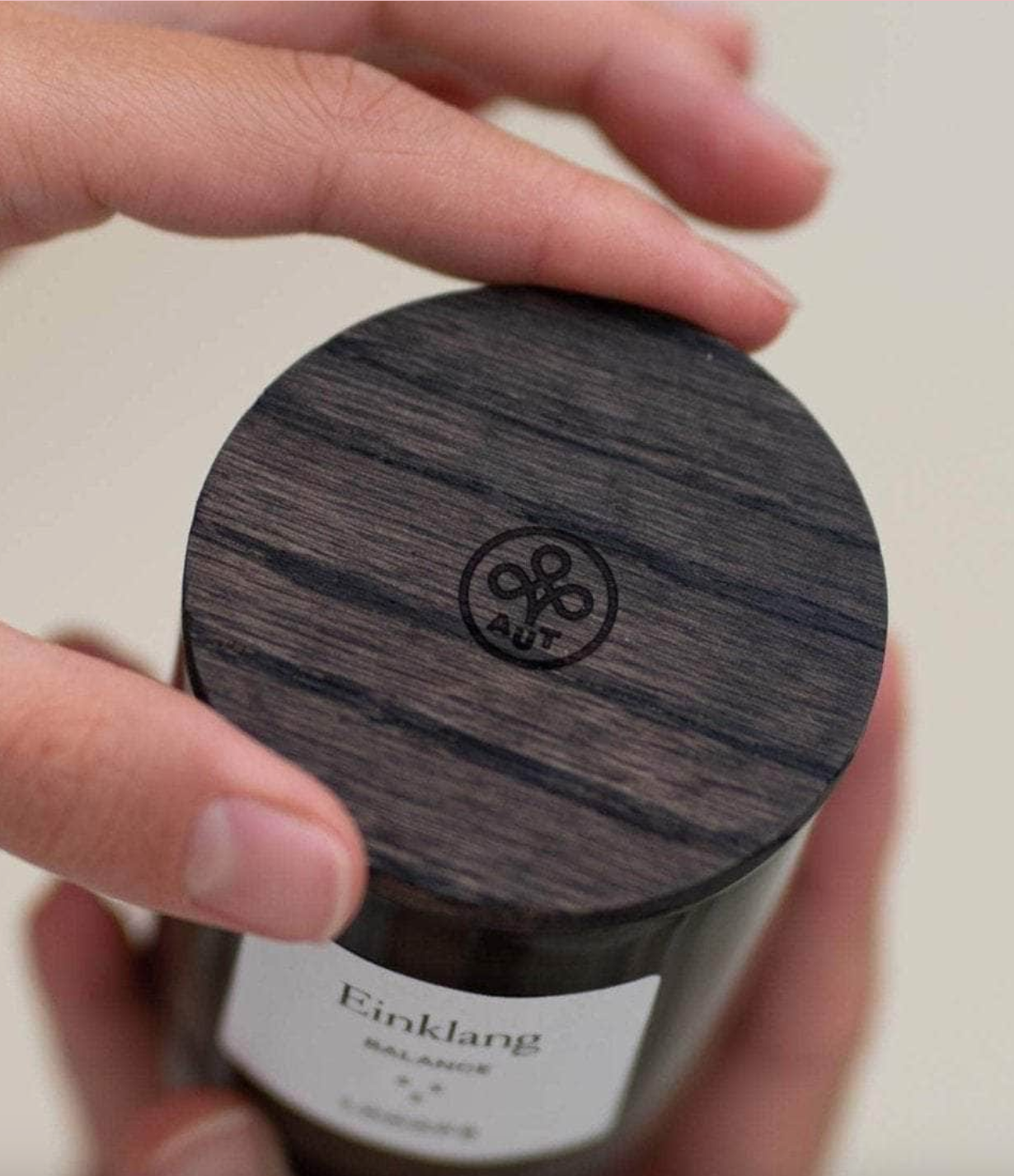 Scented Candle Rosenrot Small - Image 2