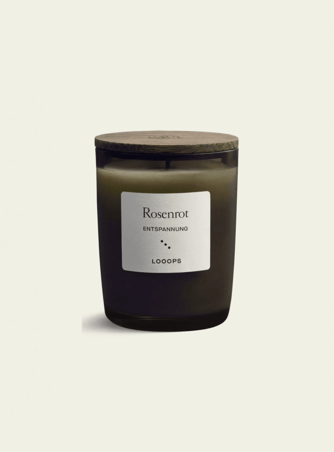Scented Candle Rosenrot 250G