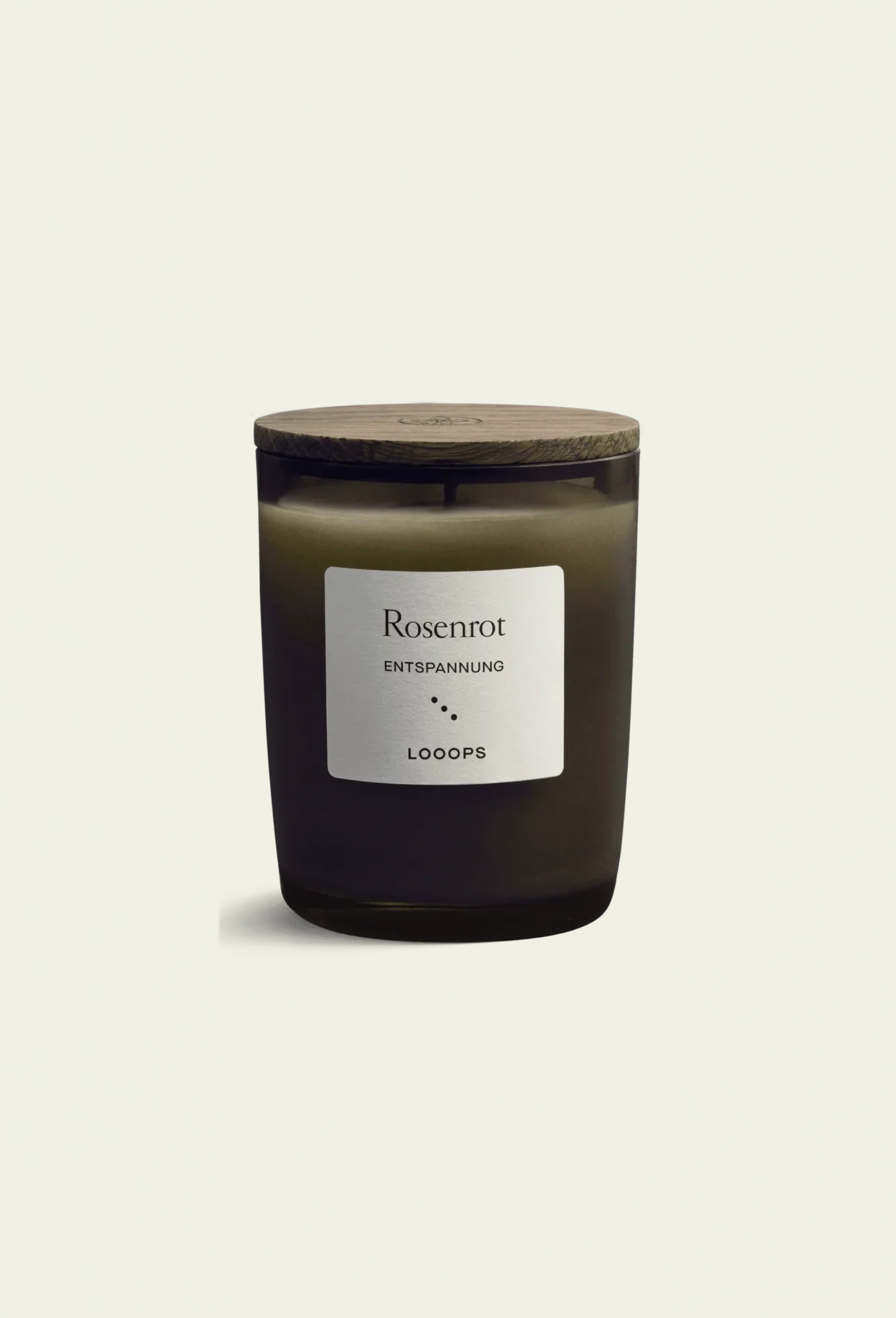 Scented Candle Rosenrot Small