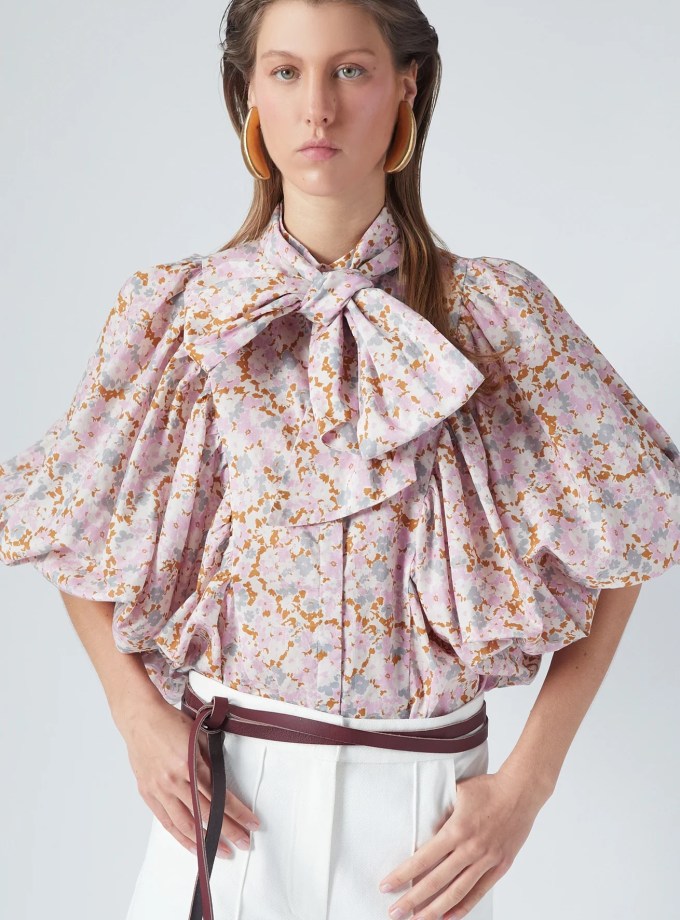 Maeva Blouse Hibiscus