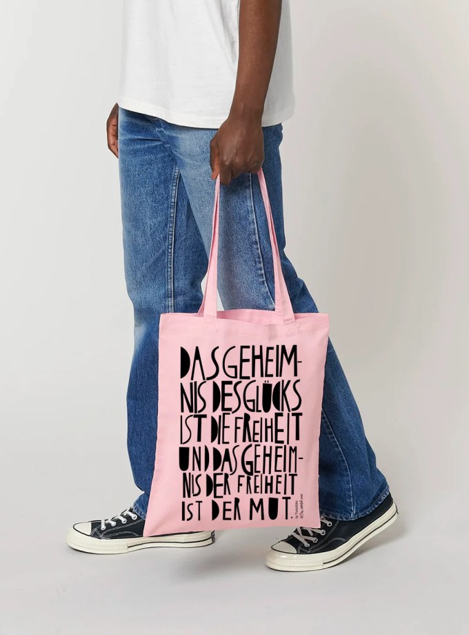 Freiheit Canvas Tote Bag