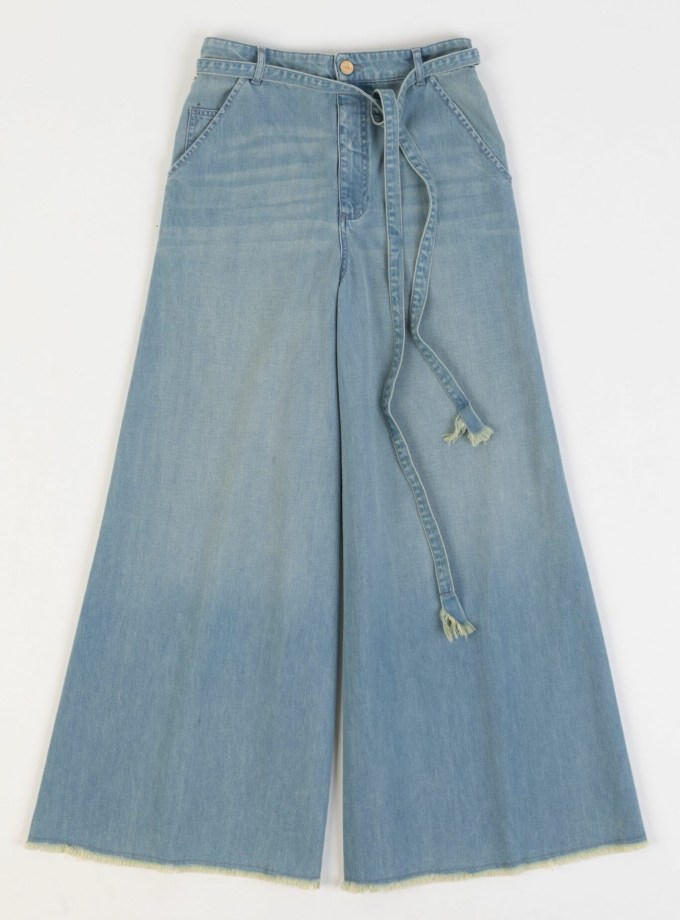 Le Pantalon Chino Over Bleu d'Été