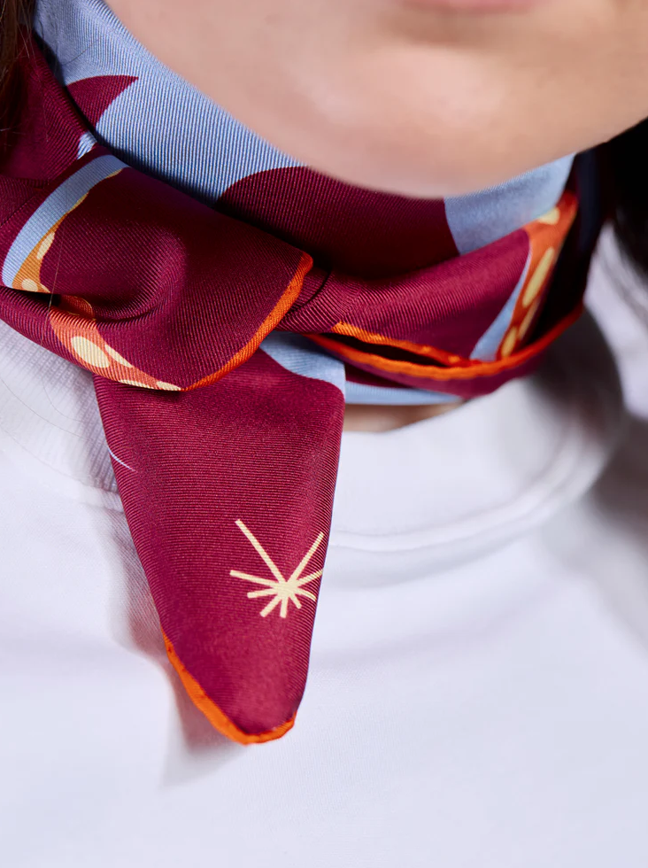 Silk Scarf Atie x Ursula Futura Octopus