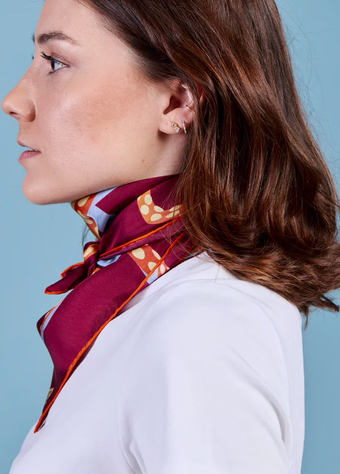 Silk Scarf Atie x Ursula Futura Octopus - Image 5