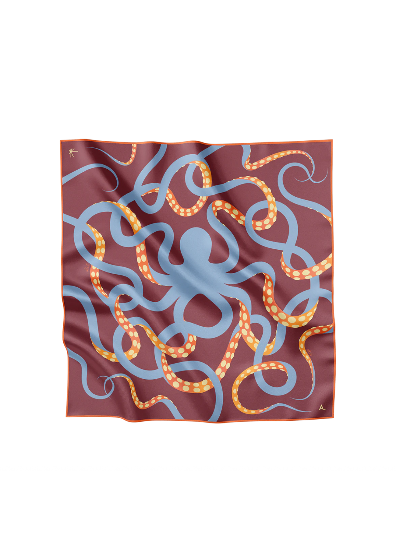 Silk Scarf Atie x Ursula Futura Octopus - Image 2
