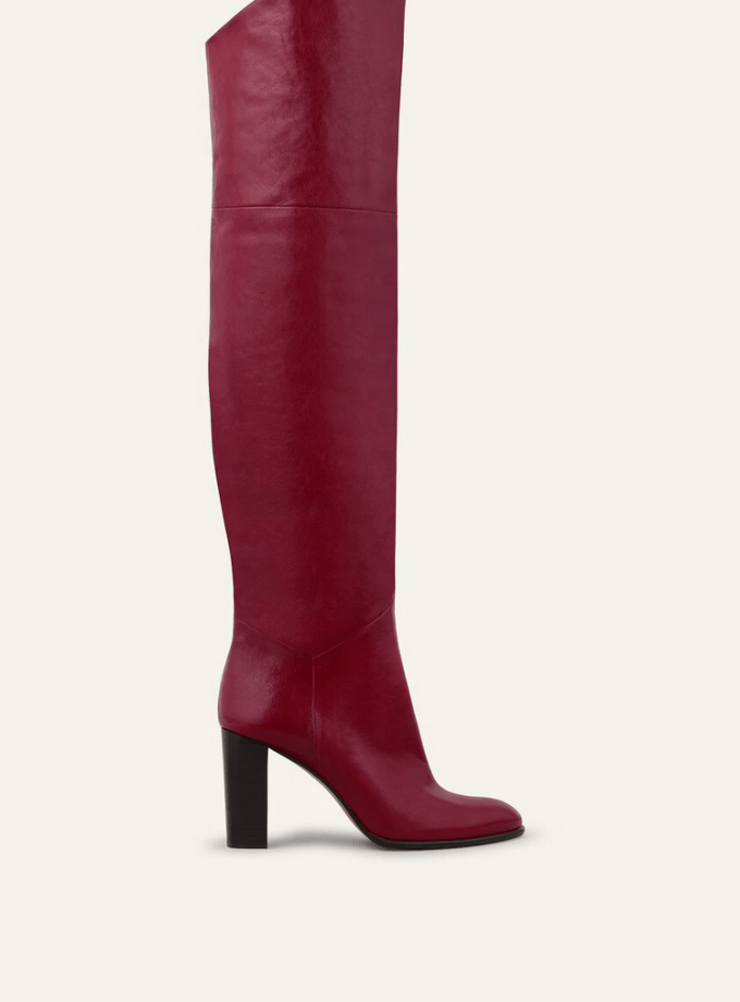 High Ciry Boots Red