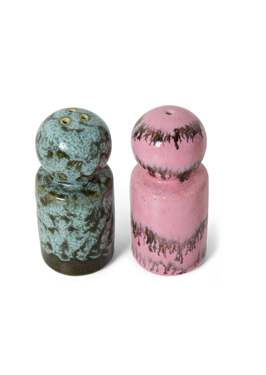 70s Ceramics Pepper Salt Baroque - Image 3