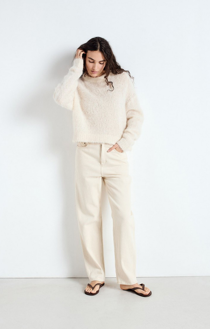 Bymi Jumper Pearl Melange - Image 3