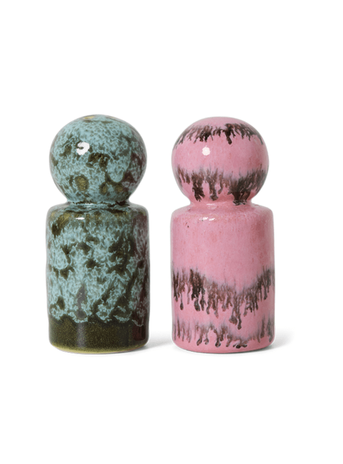70s Ceramics Pepper Salt Baroque