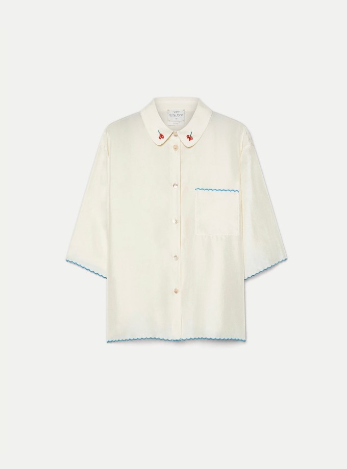 Habitat Silk Shirt - Sleeve Shirt