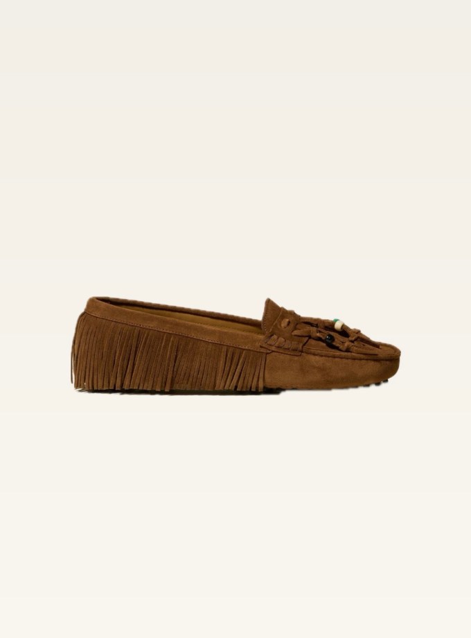 Emily Suede Moccasin