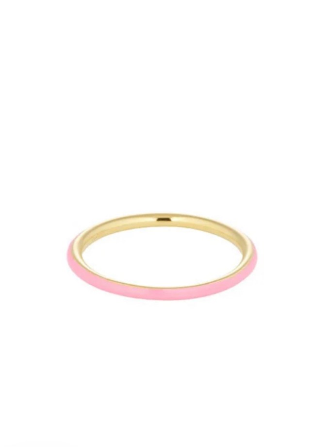 Classic Stack Ring Pink