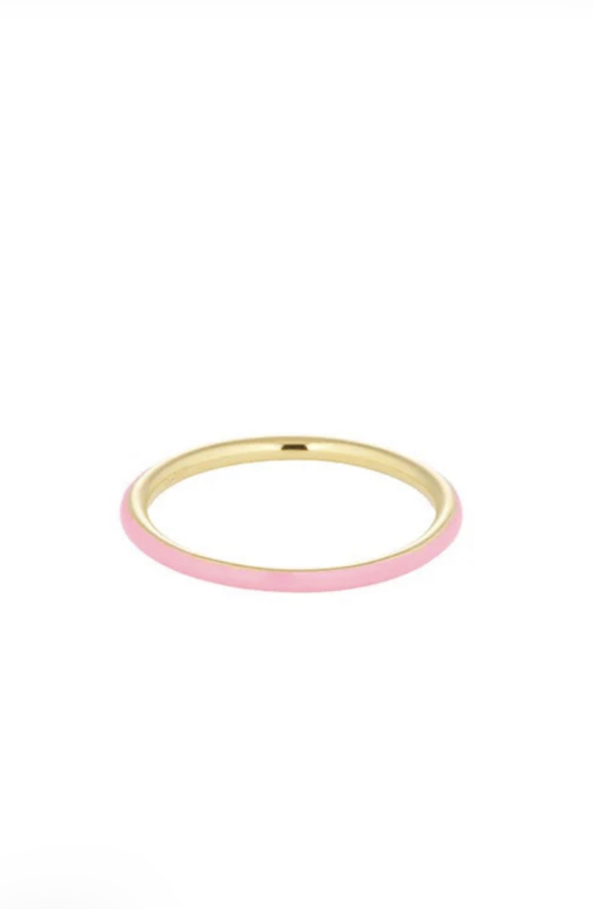 Classic Stack Ring Pink