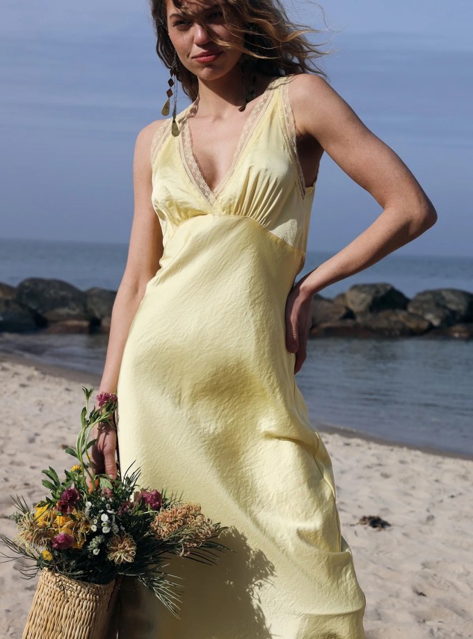 Clari Dress Light Yellow