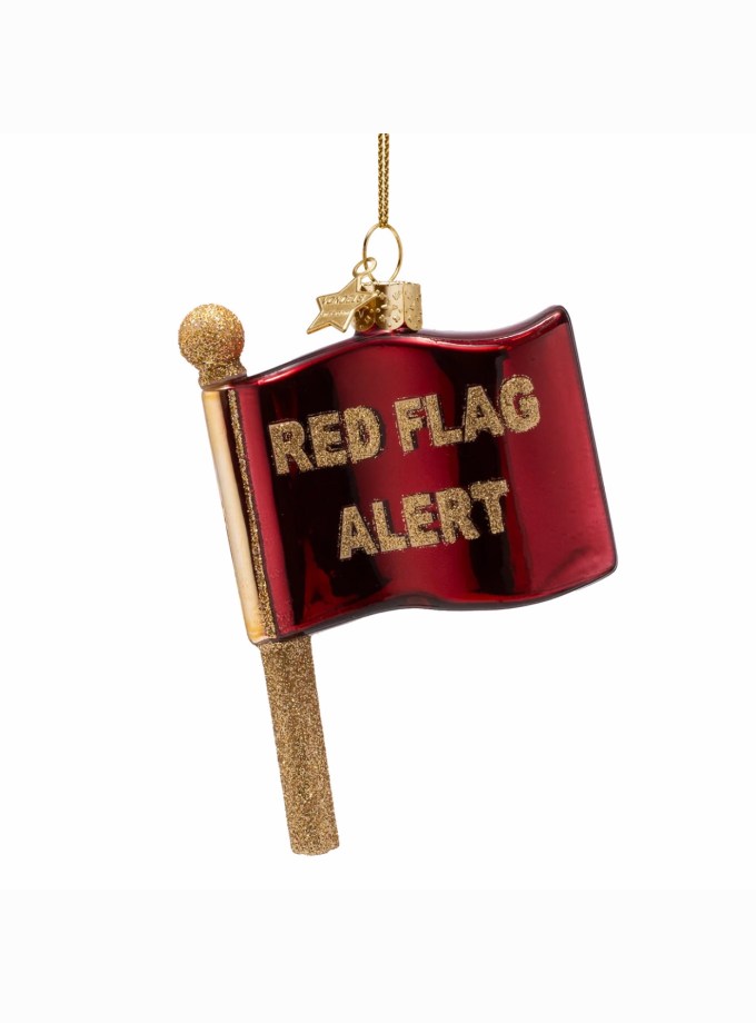 Red Flag Ornament