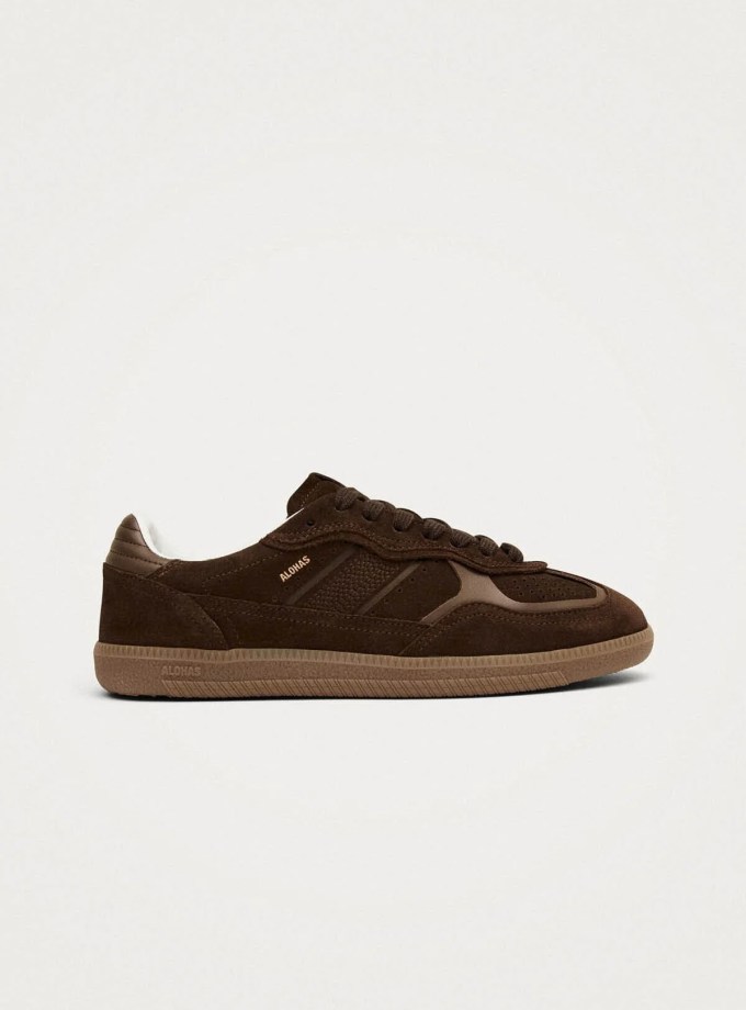 Tb. 490 Rife Chocolate Brown Leather Sneakers