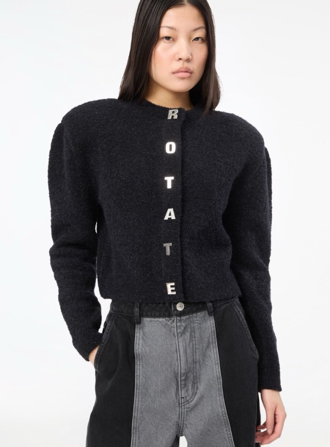 Boucle Knit Cardigan